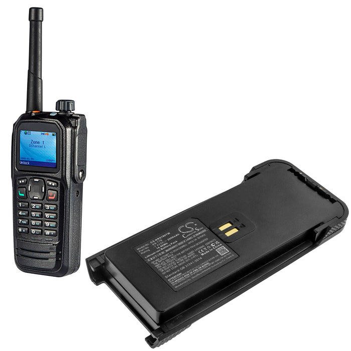 Kirisun DP770 DP780 Two Way Radio Replacement Battery-6