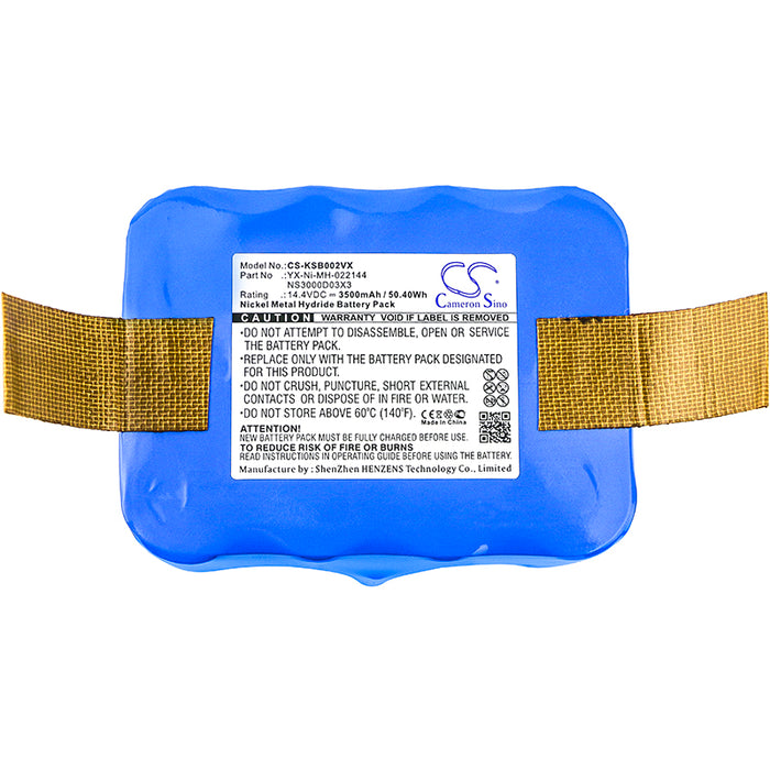 Toposun TPS-XR-210 XR210 XR510 3500mAh Vacuum Replacement Battery-5