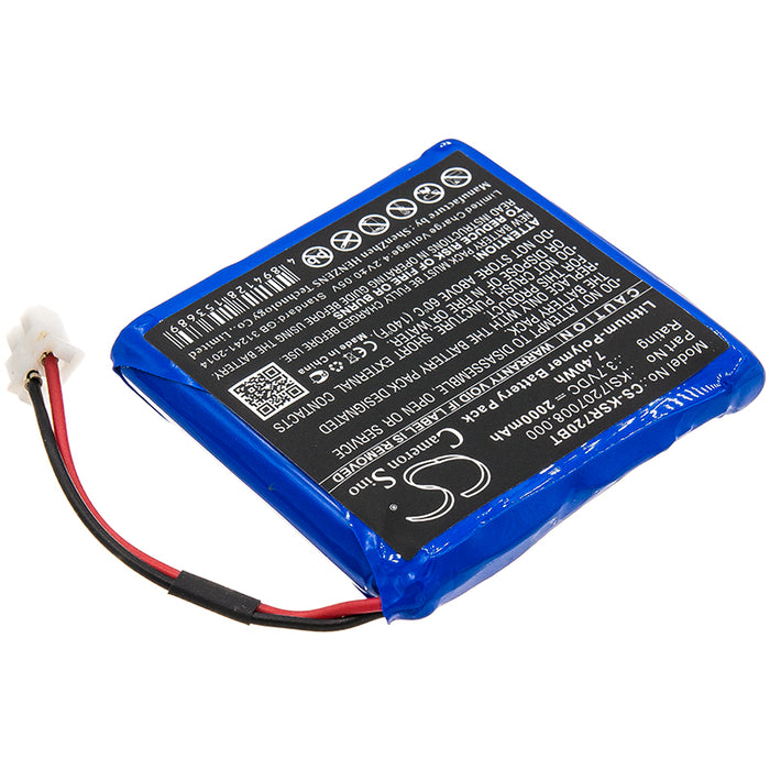 Ksenia Duo wireless repeater Radius Indoor Siren Alarm Replacement Battery-2