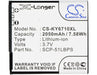 Kyocera E6710 E6715 Torque Torque XT 2050mAh Mobile Phone Replacement Battery-5