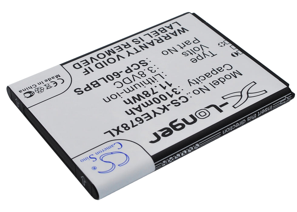 Kyocera Brigadier DuraForce E6560 E6762 E6782 Mobile Phone Replacement Battery-2