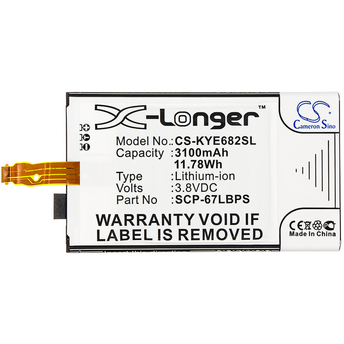 Kyocera DuraForce Pro E6810 E6820 E6830 E6833 Mobile Phone Replacement Battery-3