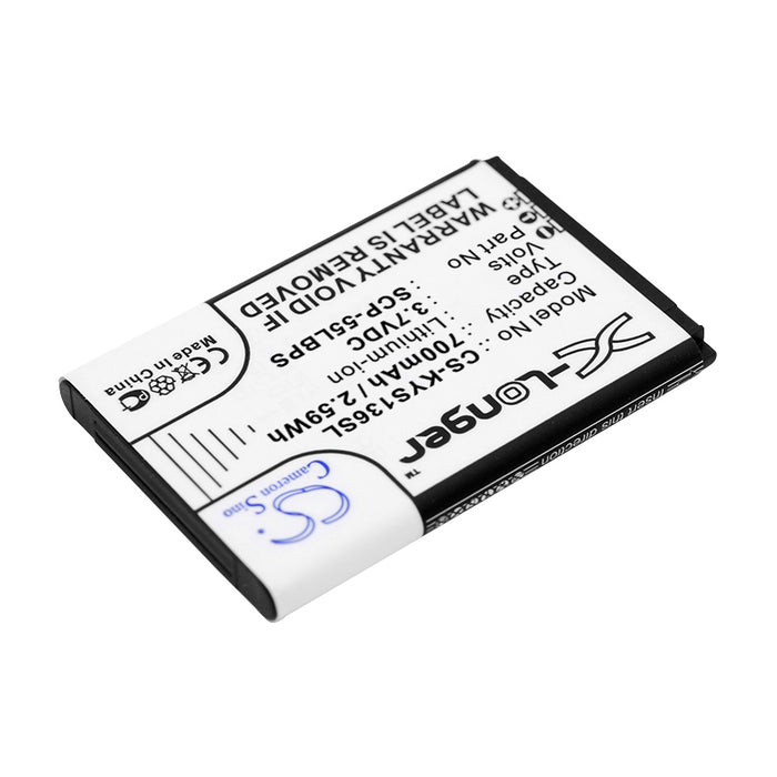 Kyocera JAX S1360 Rally S1370 S1360 JAX S1370 Mobile Phone Replacement Battery-2