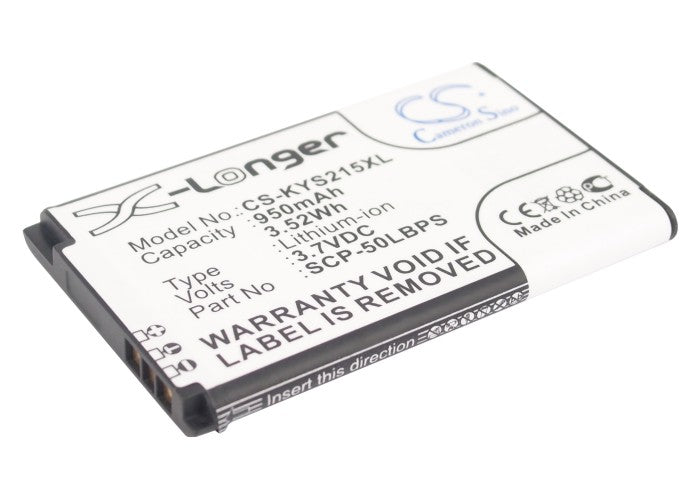 Kyocera C2150 Coast S2151 Kona S2150 Kona S2151 S2 Replacement Battery-main