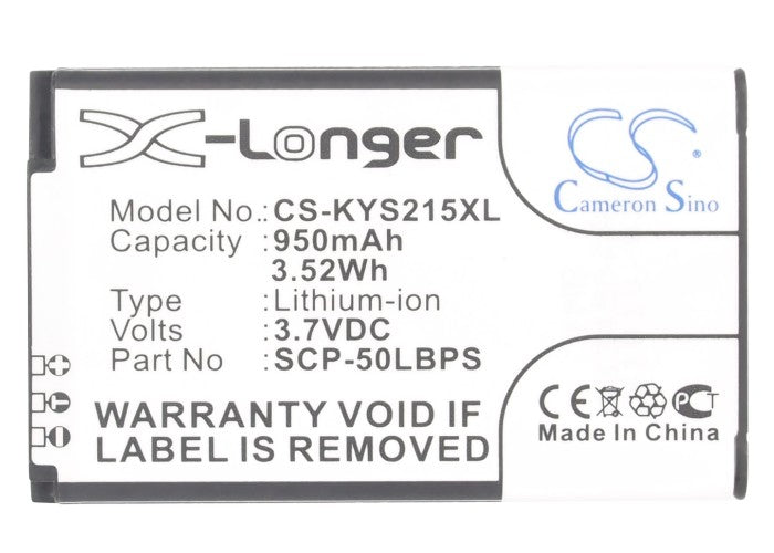 Kyocera C2150 Coast S2151 Kona S2150 Kona S2151 S2150 S2151 Kona Mobile Phone Replacement Battery-5