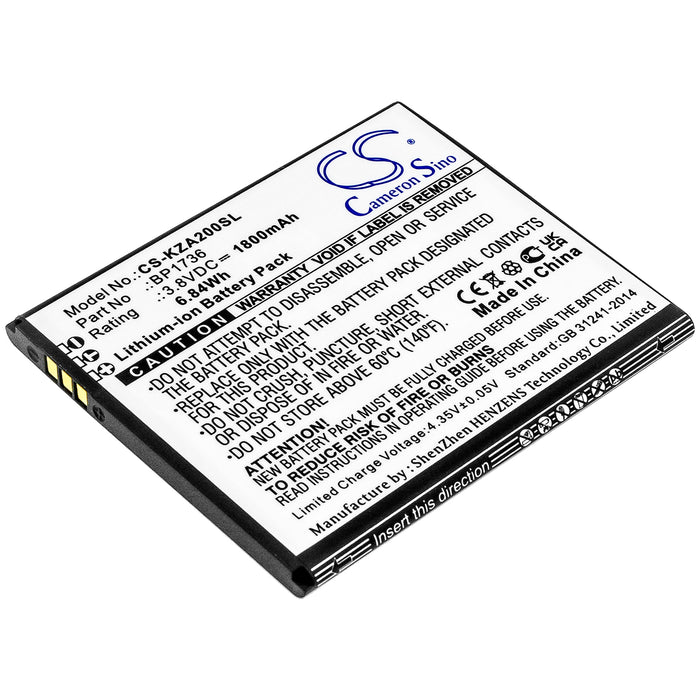 Kazuna eTalk MYFLIX KAZN20 KAZN20PP Replacement Battery-main