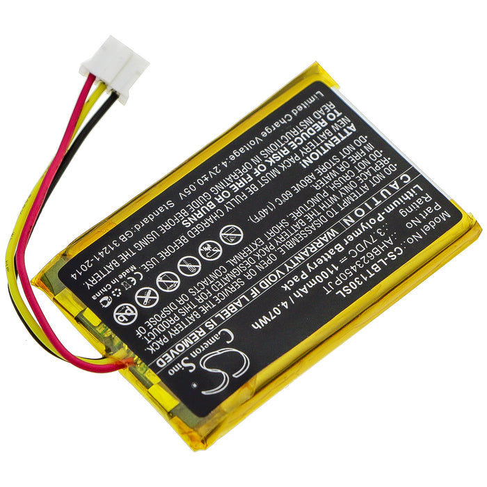 Listen Technologies Audio Guide LBT-1300 Headphone Replacement Battery-2