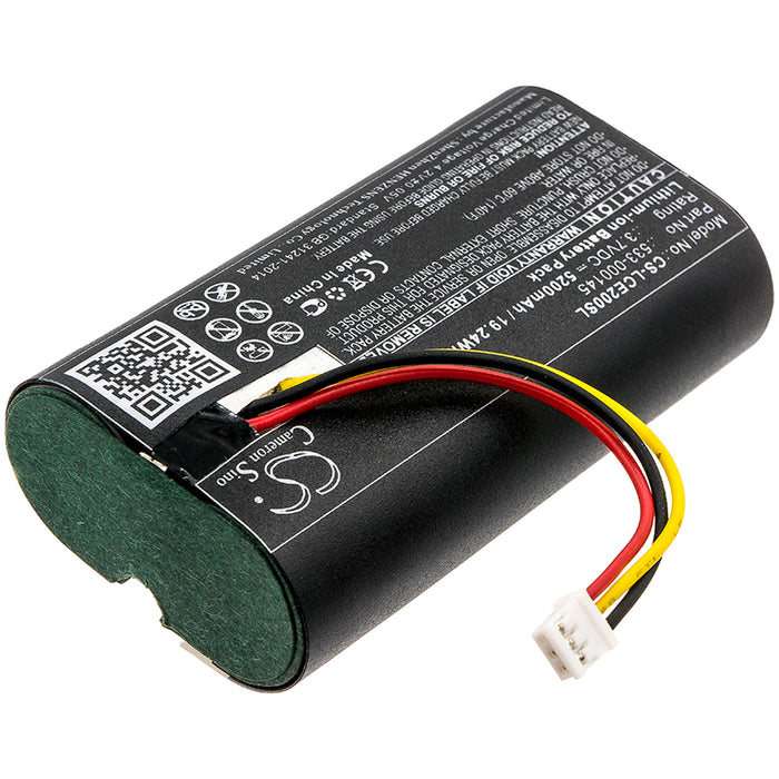 Logitech 861-000066 CIRCLE 2 ICES-3(3) NMB-3(B) V-U0045 5200mAh Security System Replacement Battery-2