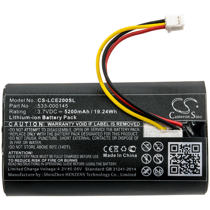 Logitech 861-000066 CIRCLE 2 ICES-3(3) NMB-3(B) V-U0045 5200mAh Security System Replacement Battery-3