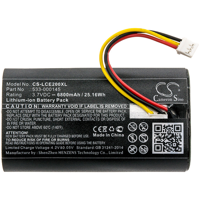 Logitech 861-000066 CIRCLE 2 ICES-3(3) NMB-3(B) V-U0045 6800mAh Security System Replacement Battery-3