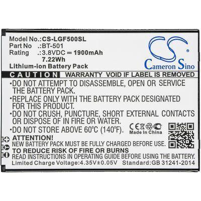 Leagoo Alfa 5 Replacement Battery-main