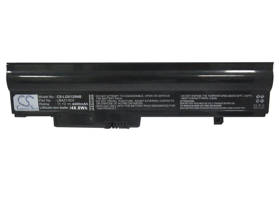 LG X120 X120-G X120-H X120-L X120-L.C7B1A9 X120-L.C7L1A9 X120-N X130 10in X130-G X130-L 4400mAh Laptop and Notebook Replacement Battery-5