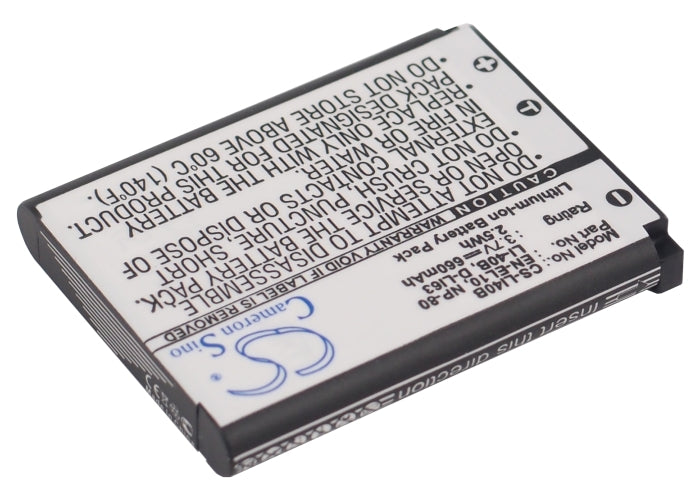 Aikitec Powerkit BL-40B-500 660mAh Camera Replacement Battery-2
