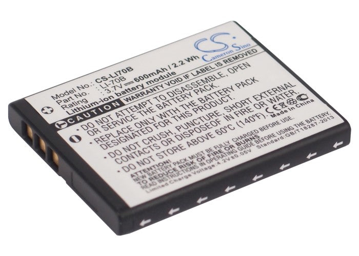 Olympus FE-4020 FE-4040 VG-110 VG-120 VG-130 VG-14 Replacement Battery-main