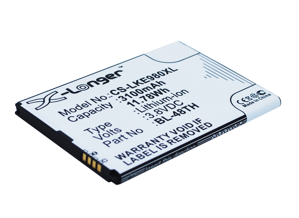 LG E940 E977 E980 F-240K F-240S Gee FHD L-04E Optimus G Pro Mobile Phone Replacement Battery-2