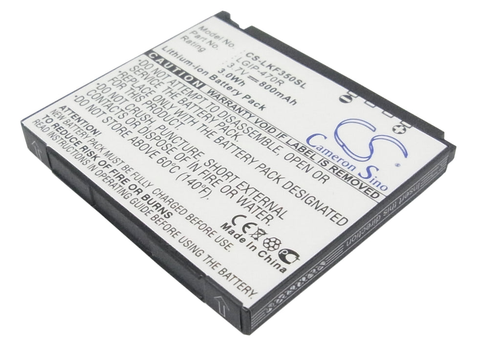LG KF350 KF350 Ice Cream KP500 KP500 Cookie KP501 Replacement Battery-main