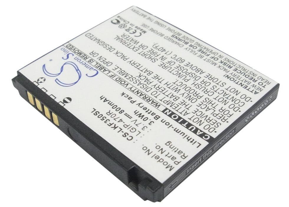 LG KF350 KF350 Ice Cream KP500 KP500 Cookie KP501 Mobile Phone Replacement Battery-2