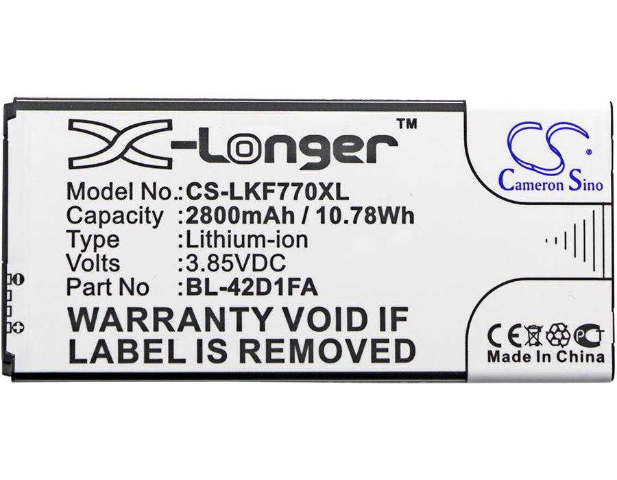 LG F770S G5 Mini MK6M X5 X5 4G LTE Mobile Phone Replacement Battery-3