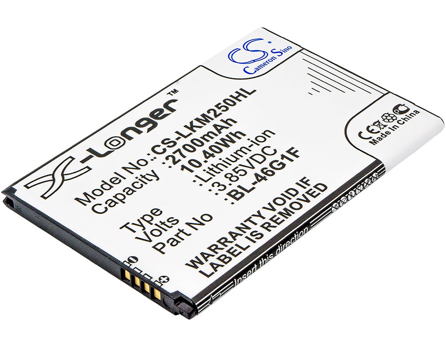 LG Grace Harmony K10 2017 K121K K121L K121 2700mAh Replacement Battery-main
