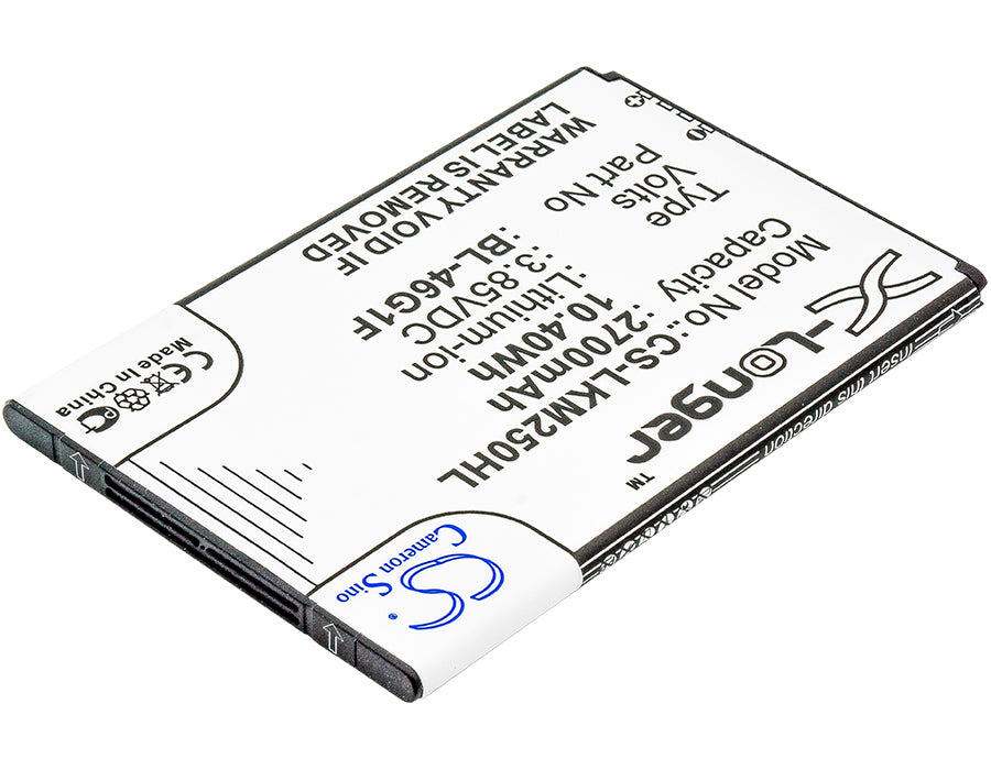 LG Grace Harmony K10 2017 K121K K121L K121S K20 Plus K20 Plus 2017 K20 Plus 2017 LTE-A K20 V K425 K428 K430H  2700mAh Mobile Phone Replacement Battery-2