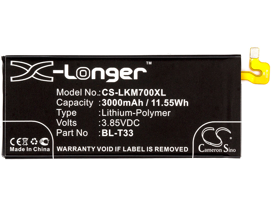 LG M700A M700AN M700DSK M700N Q6 Q6a Mobile Phone Replacement Battery-5