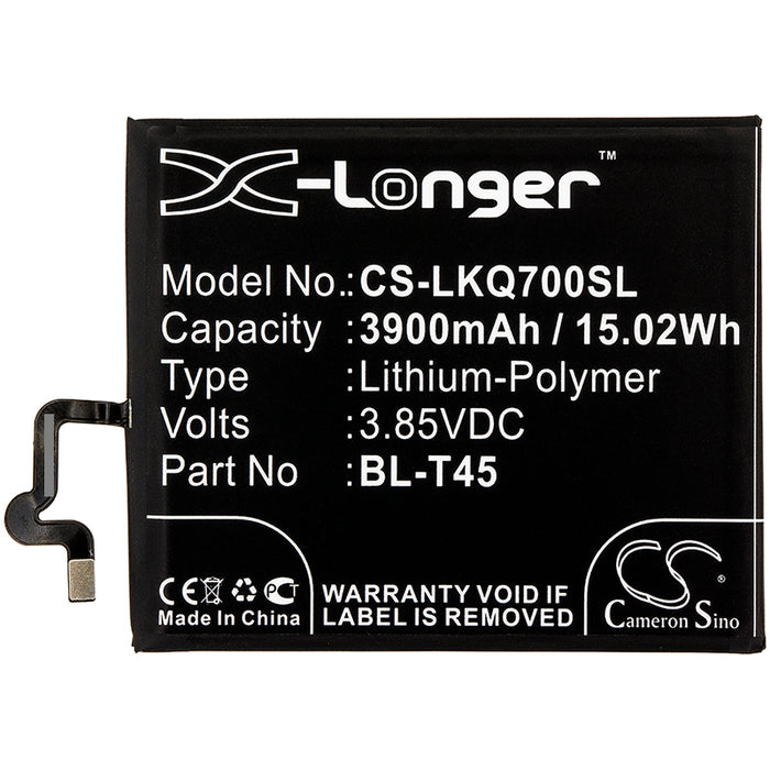 LG K50s K50S 2019 K50s LM-X540BMW K50s LM-X540HM K50s LM-X540ZMW K50s X540 K51 K51 2020 K51 K500 LM-K500 K51 LMK500MM Mobile Phone Replacement Battery-3