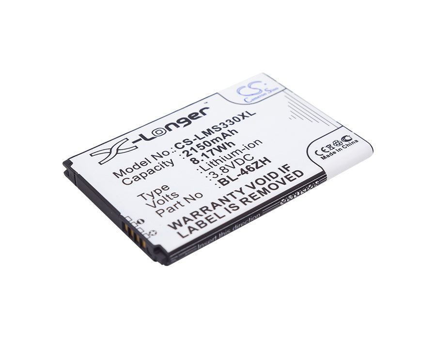 LG AS330 AS375 Escape 3 Escape 3 4G Escape 2150mAh Replacement Battery-main