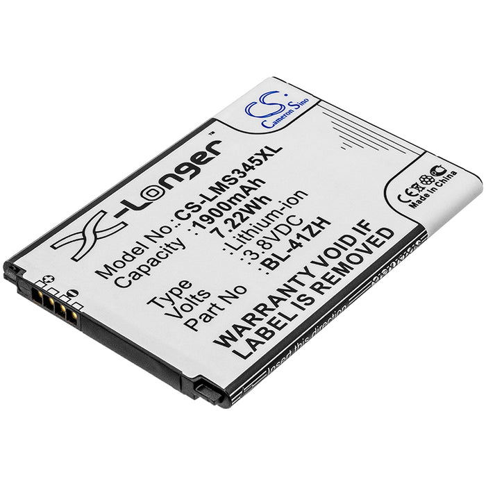 LG C40 Power D213 D213N D290 D290N Destiny 1900mAh Replacement Battery-main