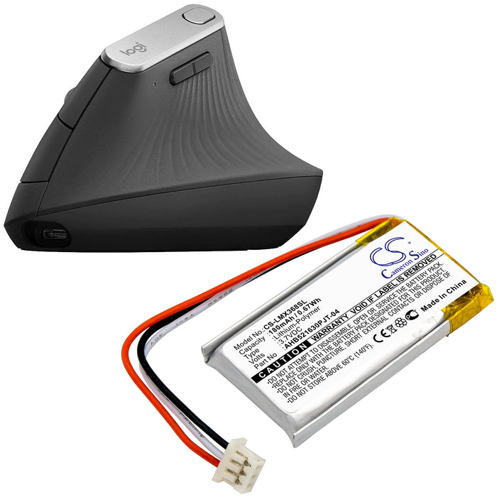 Logitech 810-006368 M-R0074 MX Vertical Keyboard Replacement Battery-5