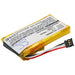 Logitech H600 981-000341 Headphone Replacement Battery-2