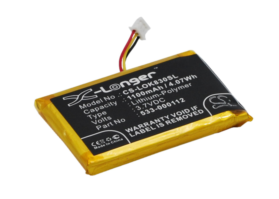 Logitech IIIuminated Living-Room Keyboa K830 Keyboard Replacement Battery-2