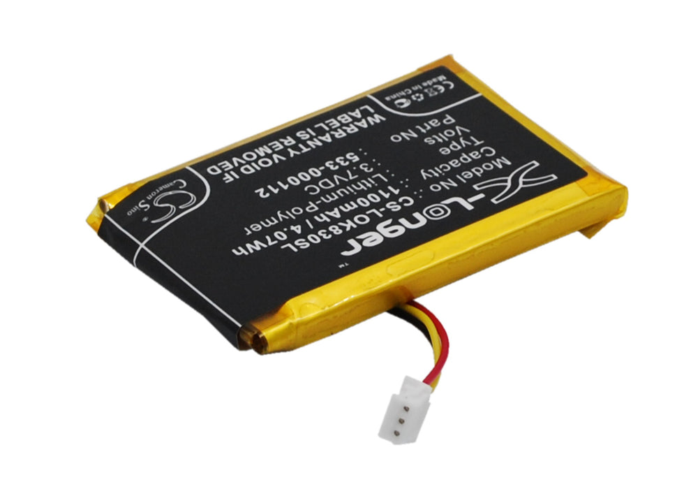 Logitech IIIuminated Living-Room Keyboa K830 Keyboard Replacement Battery-3