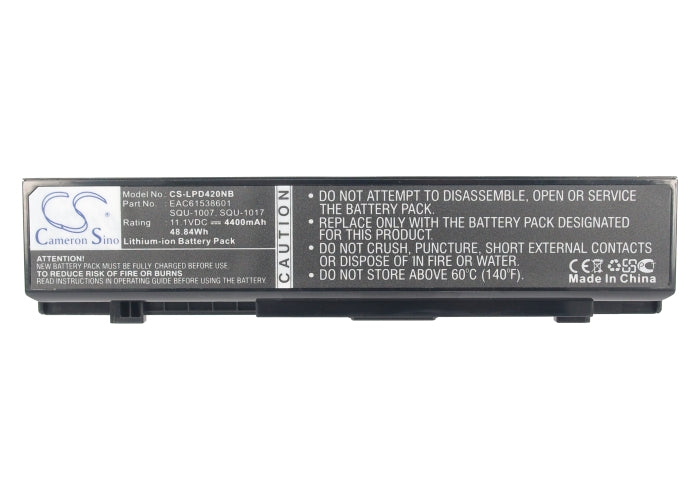 LG Aurora ONOTE S430 Aurora S530 P420-5000 P420-5110 P420-5300 P420-G.AE34E P420-GBC43P1 P420-GE34 P420-K5300  Laptop and Notebook Replacement Battery-5