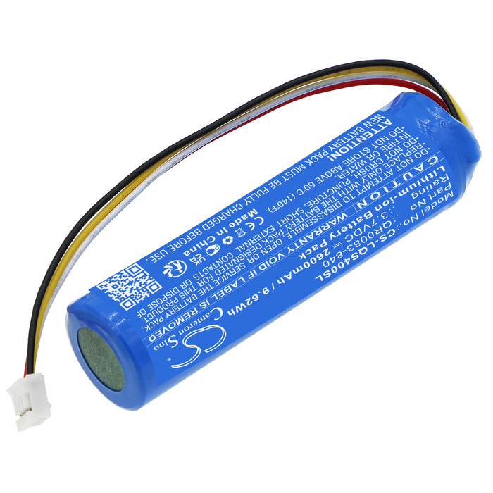 Qolsys IQ Panel 4 IQ Panel 4 PowerG IQP4001 IQP4002 IQP4002BLK IQP4003 IQP4003BLK IQP4004 IQP4004BLK IQP4005 IQP4005 2600mAh Alarm Replacement Battery