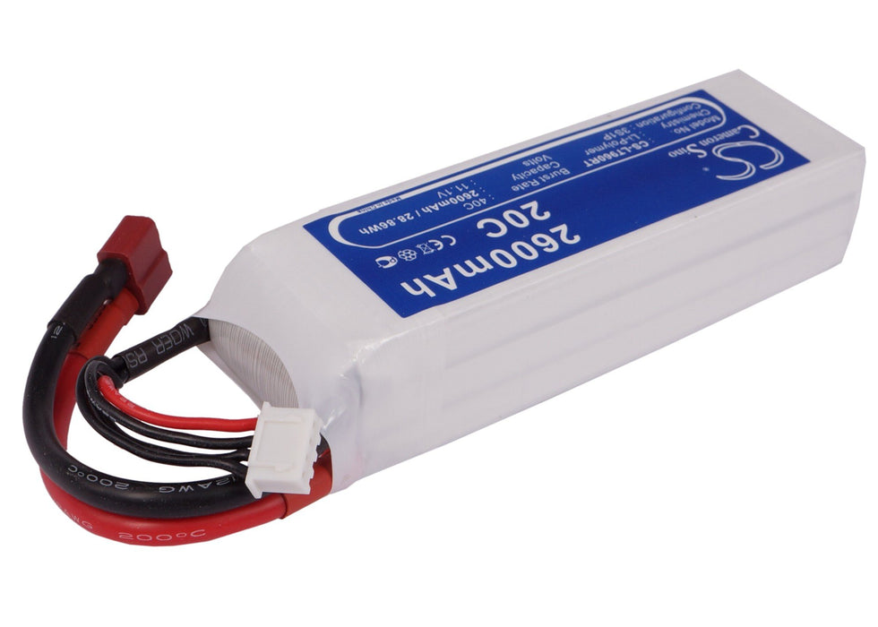 RC CS-LT960RT 2600mAh Car Replacement Battery-2