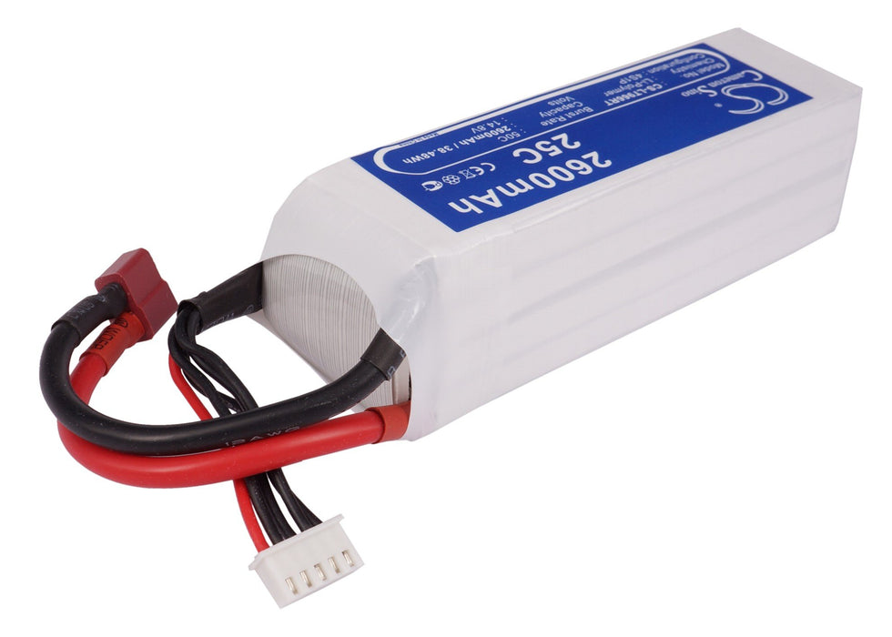 RC CS-LT966RT 2600mAh Car Replacement Battery-2