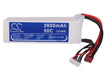 RC CS-LT969RT 2600mAh Car Replacement Battery-5