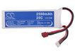 RC CS-LT973RT 2500mAh Car Replacement Battery-5