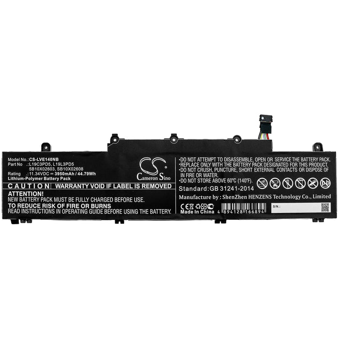 Lenovo ThinkPad E14 Gen 2 ThinkPad E14 Gen2-20TA000DGE Thinkpad E15 Gen 2 ThinkPad E15 Gen2-20T9S00K00 Laptop and Notebook Replacement Battery-3