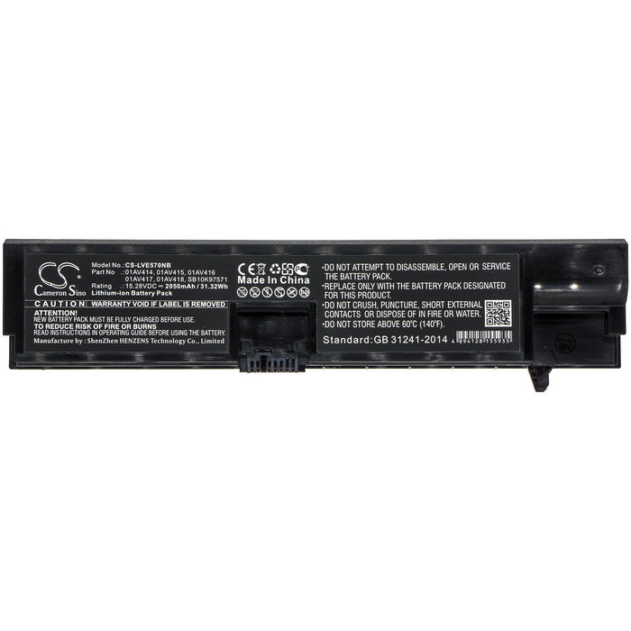 Lenovo hinkPad Edge E570 ThinkPad E570 ThinkPad E570(20H5005ECD) ThinkPad E570(20H5005PCD) ThinkPad E570(20H5A Laptop and Notebook Replacement Battery-3