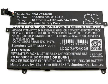 Lenovo Thinkpad E470 ThinkPad E470 (20H1001NCD) ThinkPad E470 (20H1001QCD) ThinkPad E470 (20H1001RCD) ThinkPad Laptop and Notebook Replacement Battery-2