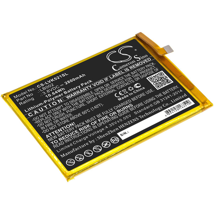 Lenovo K520 K520T Pro PABX0000CN PABX0001CN PABX00 Replacement Battery-main