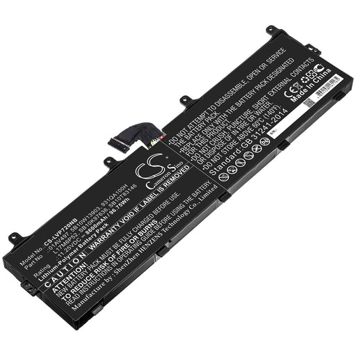 Lenovo ThinkPad P72 ThinkPad P72 (20MB 20MC) Think Replacement Battery-main