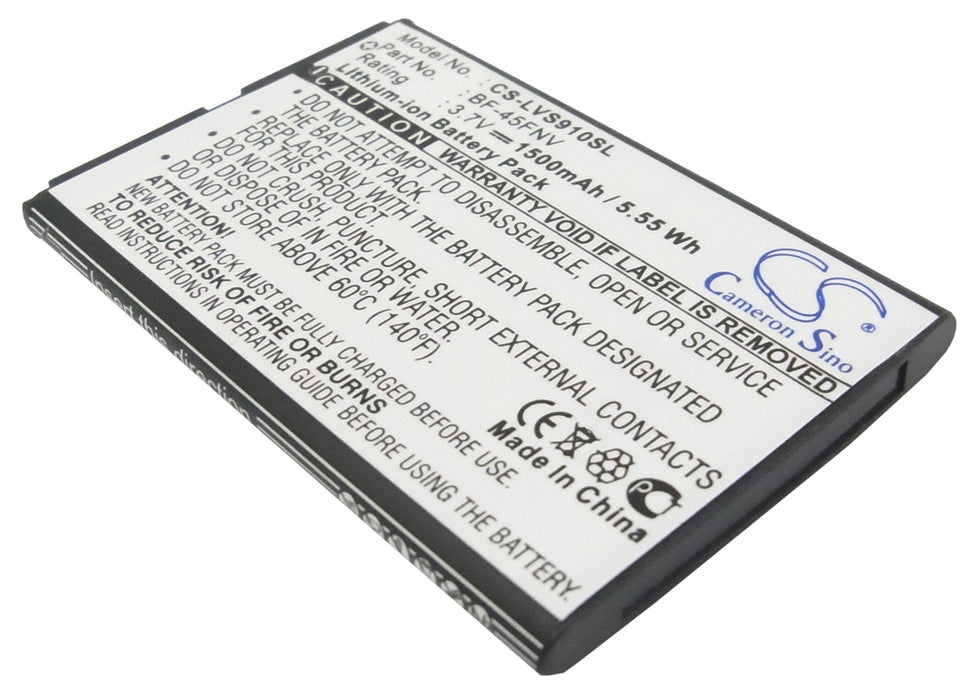 LG Bryce Esteem 4G MS910 Revolution Revolution 4G  Replacement Battery-main