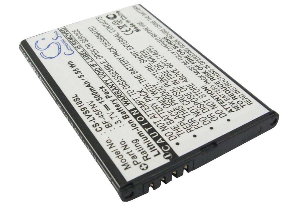 LG Bryce Esteem 4G MS910 Revolution Revolution 4G US760 VS910 Mobile Phone Replacement Battery-2