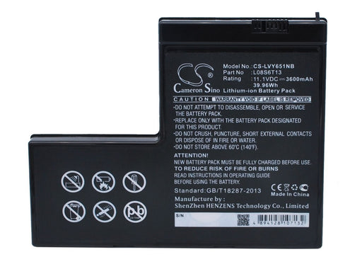 Lenovo IdeaPad Y650 IdeaPad Y650 4185 IdeaPad Y650 Replacement Battery-main