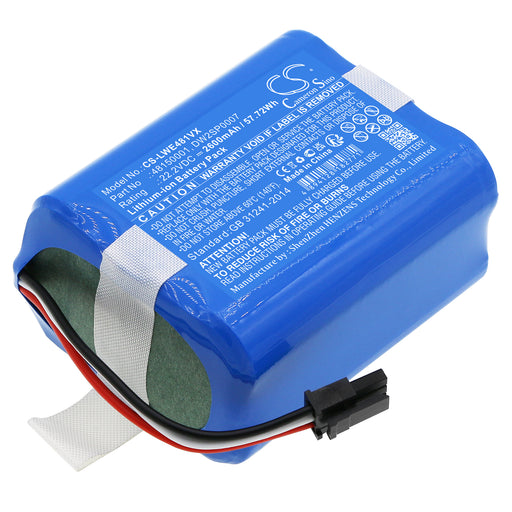 Lawn Expert Robotic Lawnmower 2600mAh Lawn Mower Replacement Battery