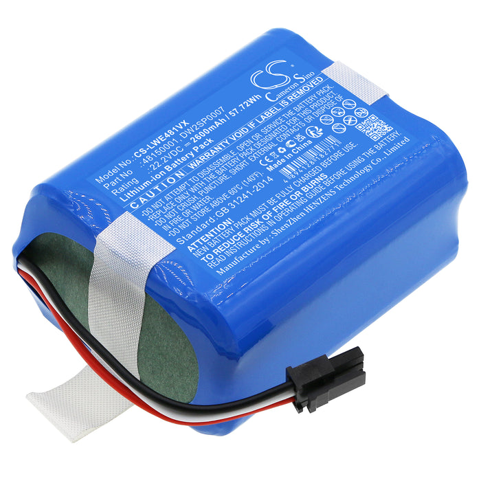 Lawn Expert Robotic Lawnmower 2600mAh Lawn Mower Replacement Battery
