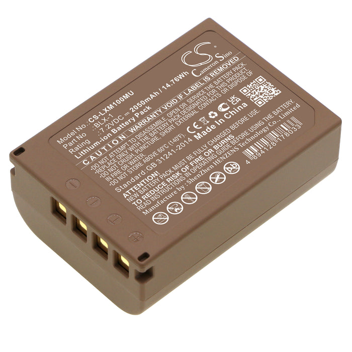 Olympus OM SYSTEM OM-1 OM-1 Mirrorless 2050mAh Camera Replacement Battery