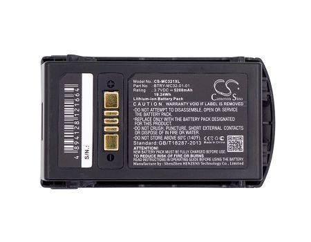 Zebra MC3200 MC32N0 MC32N0-S MC3300 5200mAh Replacement Battery-2